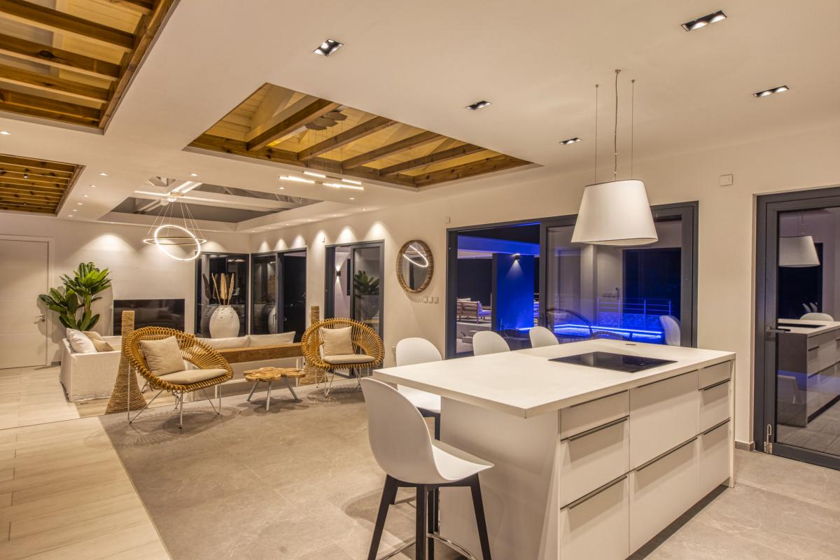 A louer villa 4 chambre Baie Orientale Saint Martin_ Cuisine Nuit - 35